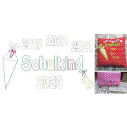 Stickdatei - Schulkind mini